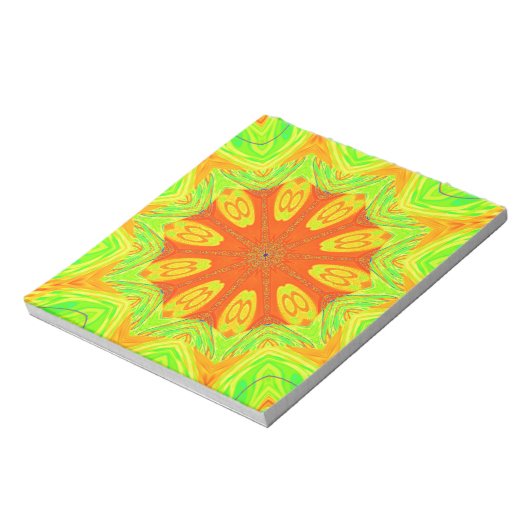 Samba Motif Art Print Notizblock (Rotiert)