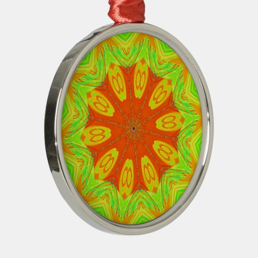 Samba Motif Art Print Ornament Aus Metall (Rechts)