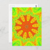 Samba Motif Art Print Postkarte (Vorne/Hinten)