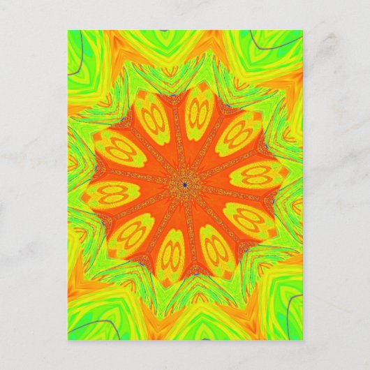 Samba Motif Art Print Postkarte (Vorderseite)