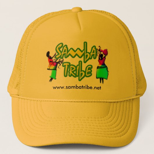 Samba-Stamm-Hut Truckerkappe (Vorderseite)