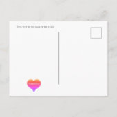 Samba Tanz brasilianischen Karneval Einladung Post (Rückseite)