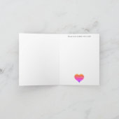 Samba Tanz brasilianischen Karneval Einladung Post (Innenseite)