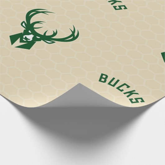 Sambhur-Logo mit BUCKS im Hintergrund Geschenkpapier (Ecke)