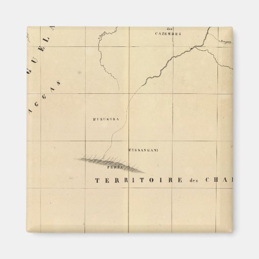 Sambia, Afrika 45 Magnet (Vorne)