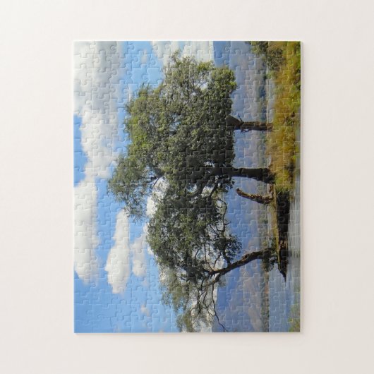 Sambia - Berge und Seen. Puzzle (Vertikal)