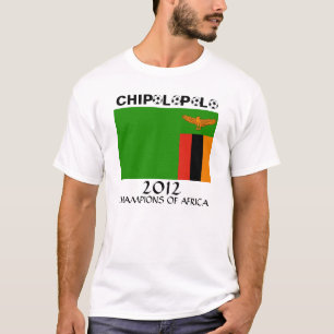 Sambia Chipolopolo Afrikaner-Champions T-Shirt