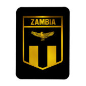 Sambia Emblem Magnet (Vertikal)
