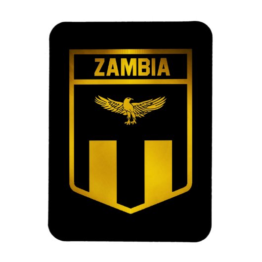 Sambia Emblem Magnet (Vertikal)