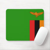 Sambia Flag Mousepad (Mit Mouse)
