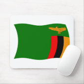 Sambia Flag Mousepad (Mit Mouse)