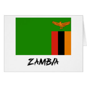 Sambia-Flagge