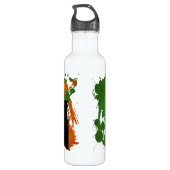 Sambia-Flagge Trinkflasche (Rückseite)