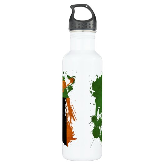 Sambia-Flagge Trinkflasche (Rückseite)