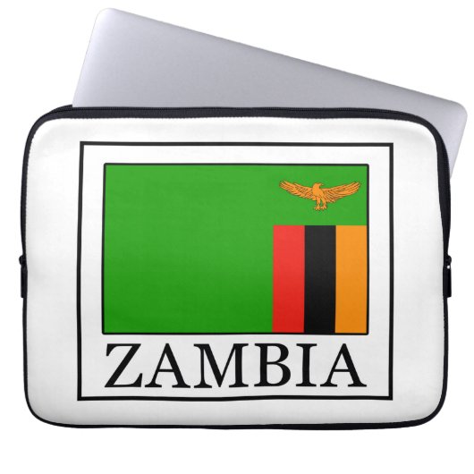 Sambia Laptop-Hülle Laptopschutzhülle (Vorderseite)