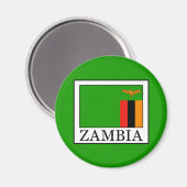 Sambia Magnet (Vorderseite/Rückseite)