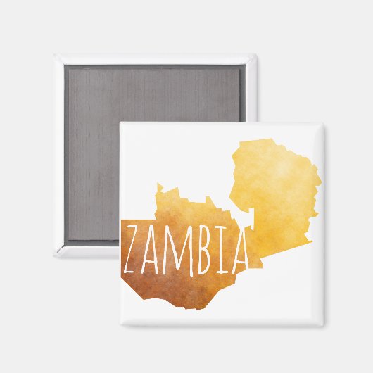 Sambia Magnet (Vorderseite/Rückseite)