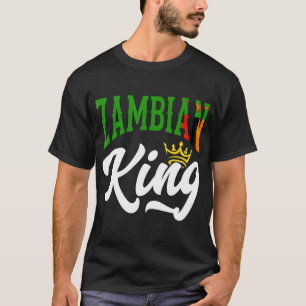 Sambia, Sambia, Sambia, sambischer T - Shirt mit F