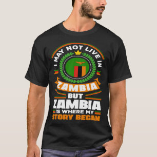 Sambia, Sambia, Sambia - Zitat T-Shirt