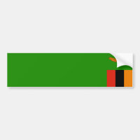 Sambia/sambianische Flagge