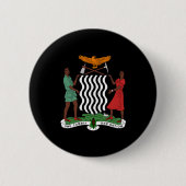 Sambia-Wappen Button (Vorderseite)