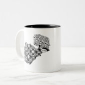 Sambia Zweifarbige Tasse (Vorderseite Links)