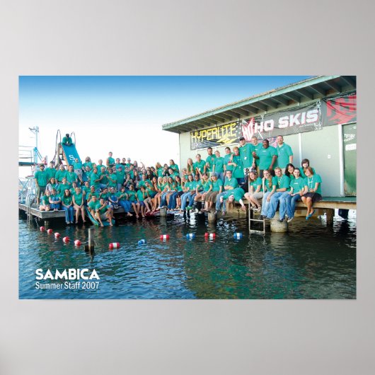 Sambica Sommerpersonal 2007 Poster (Vorne)
