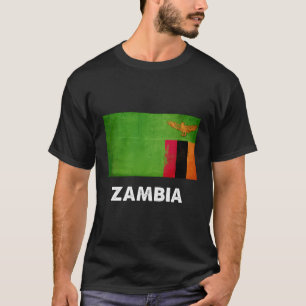 sambische Flagge T-Shirt