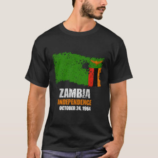 Sambische Flagge - Unabhängigkeit Sambias T-Shirt
