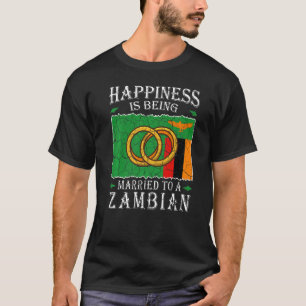 Sambische Hochzeitsrepublik Sambia T-Shirt
