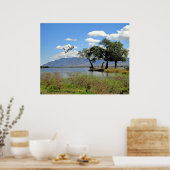 Sambische Landschaft Poster (Küche)