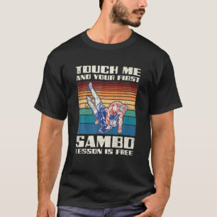 Sambo Wrestling Martial Arts Russia Martial T-Shirt