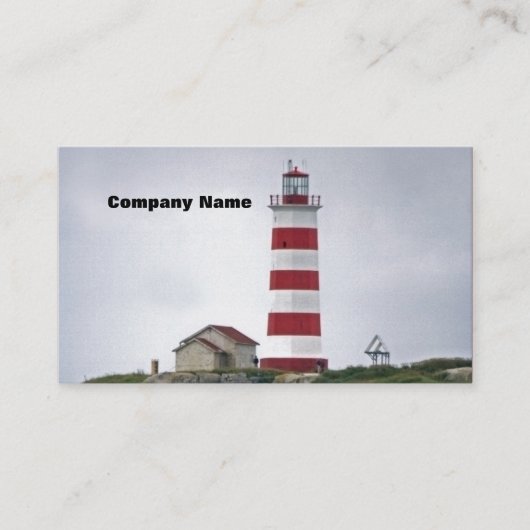 Sambro Island Lighthouse Visitenkarte (Vorderseite)