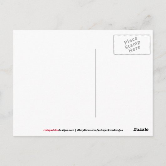 Samburu Elder Postkarte (Rückseite)