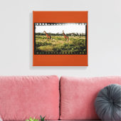 Samburu Giraffes Leinwanddruck (Insitu (Wohnzimmer))