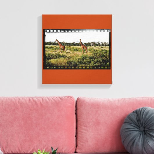 Samburu Giraffes Leinwanddruck (Insitu (Wohnzimmer))