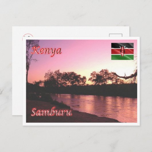Samburu - Kenia - Postkarte (Vorne/Hinten)