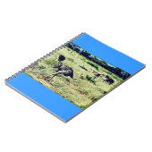 Samburu Ostriches Notizblock (Linke Seite)