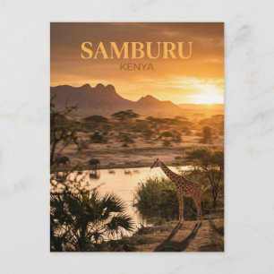 Samburu-Reservat, Archer's Post, Samburu County Postkarte