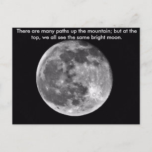 Same Bright Moon Postkarte