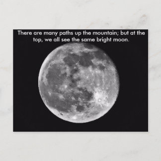 Same Bright Moon Postkarte