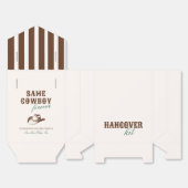 Same Cowboy Forever Bachelorette Hangover Kit Geschenkschachtel (Ungefaltet)
