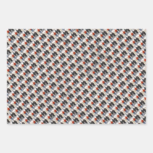 Same Different Costume Geschenkpapier Set (Vorderseite 2)