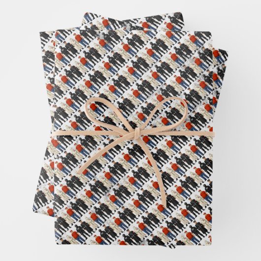 Same Different Costume Geschenkpapier Set (Beispiel)