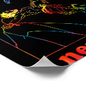 Same Eagles New Liver Funny Apparel Poster (Ecke)