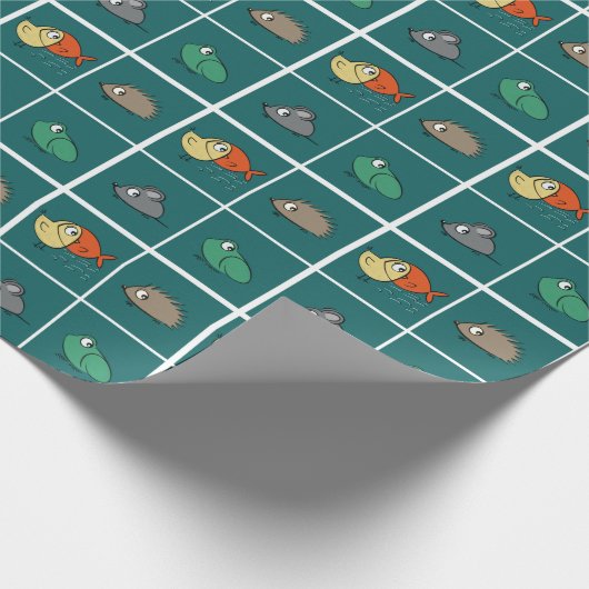 Same eyes, different shapes geschenkpapier (Ecke)