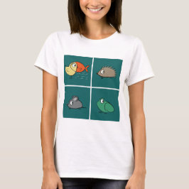 Same eyes, different shapes T-Shirt