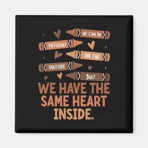 Same Heart Black History Month Afroamerikaner Wo Magnet
