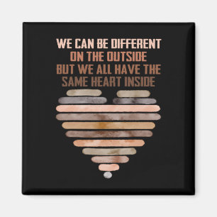 Same Heart Black History Month Afroamerikanisch Ic Magnet