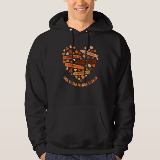 Same Heart Black History Month BLM Melanin Pride A Hoodie (Vorderseite)